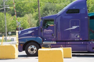 Totally got yelled at by the truckers-How was I suppose to know I was parked in their spot.